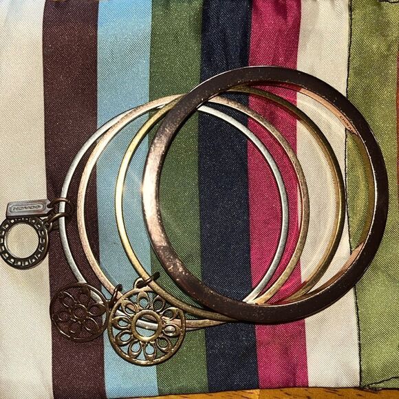 COACH BANGLE BRACELETS x4 - Picture 1 of 6